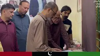 Meeting with lal baksh bhutto at Bilawal house karachi 