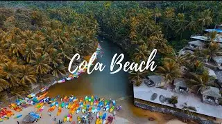 Cola Beach Goa || A Secret Beach With A Stunning Lagoon ||