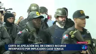 Corte de apelación del DN conoce recurso interpuesto por implicados en casos Senasa