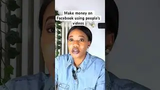 Make money on Facebook using people&rsquo;s videos. #facebook #howto  #reactionvideo