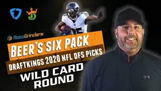 DRAFTKINGS NFL 2020 WILD CARD ROUND PICKS | The Daily Fantasy 6 Pack