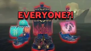 ENTIRE OPEN MIC Server ATTACKS Fort - Sea of Thieves