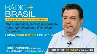 N&atilde;o existe democracia do pensamento &uacute;nico