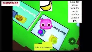 Trying to get banana pet psx