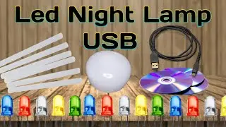 How To Make USB LED Night Lamp Life Hacks