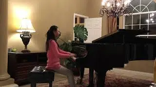 Schumann  Variations on the name Abegg, Op. 1 by Wendy Wang 12 years old