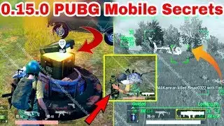 PUBG Mobile 0.15.0 Update all Secrets | PUBG Mobile New Payload Mode And New Weapons