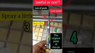 Gauge Auto Paint Coating Car Body Damage Detector, Crash-Test Check for Shopping Used car