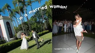 *pearl voice* I'M MARRIED!! wedding day recap