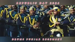 Republic day 2026 #republicday #2026 #drums #punjab #regiment #parade #viral #shorts #video 