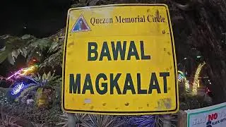 🇵🇭 Philippines Quezon Memorial Circle night walk in Manila Philippines