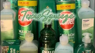 Wintergreen ISO, Irish Spring, Pine and Comet cans + Fake Rinse and Real Rinse