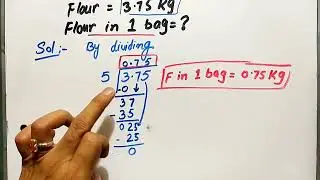 Easy tricky division of a decimal by decimal l unit 4 Exercise 4 last 2 questions l maths