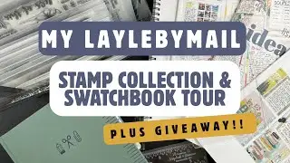 My LayleByMail Stamp Collection & Swatchbook + GIVEAWAY (CLOSED)