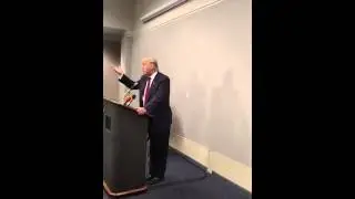 Clip of 2016 Presidential Candidate, Donald Trump