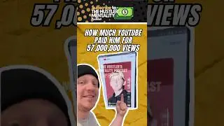 This #Youtuber #makemoneyonyoutube with 57,000,000 views on his #youtubeshorts. #facelessyoutube