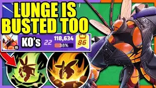 Wanted to play an Ethical BUZZWOLE BUILD but LUNGE is also BUSTED... | Pokemon Unite