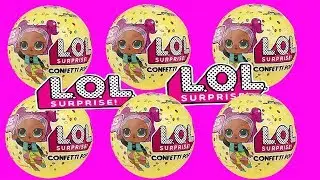 LOL Confetti POP Surprise Doll Series 3 Ball ЛОЛ Сюрприз Серии 3 Конфетти Поп Куклы ЛОЛ в ШАРЕ