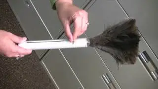 Retractable Osterich Feather Duster