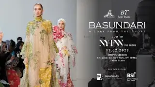 Аю Дья Андари x BT Batik Trusmi BASUNDARI: A Lore From The Shores &mdash; показ мод на Нью-Йоркской неделе моды 2023