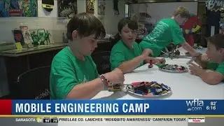 Mobile summer camps for kids traveling around Tampa Bay