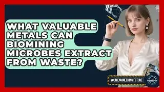 What Valuable Metals Can Biomining Microbes Extract From Waste? - Your Engineering Future