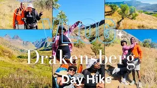 Vlog: Day Hike| Drakensberg| Cathedral Peak Hiking Trails