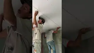 Amazing Techniques Construction Plaster Ceiling Living Room - Building House, Step By Step