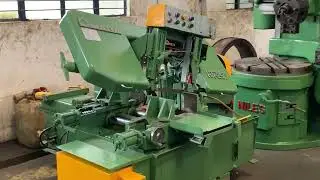 Used AMADA HA250 Band Saw Cutting Machine - Satish Engineering