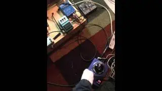 Alesis airFX as guitar pedal