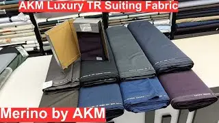 AKM Luxury TR Suiting Merino By AKM best Suiting Fabric for Winter