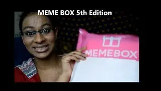 Meme Box - 5th Edition - Get it Beauty Korean Beauty Box Review UK | fairyphullie