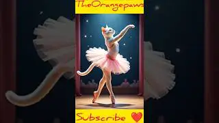Elegance in Every Paw Step &ndash; Ballet Cat Steals the Spotlight! 😻🩰 #ballerina #adorablecats #viralcats