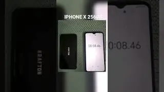 IPHONE X pubg test