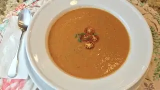 Refreshing Gazpacho Vegetable Soup