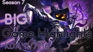 BIG - Veigar -  Gameplay Highlight S7