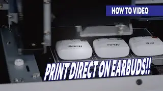 HOW TO? Printing on Ear Buds with Roland DG VersaSTUDIO BD-8