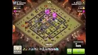 Clash of Clans Crucible Envy vs WHiRlpool - Werra vs Spectre Golavaloon 3 Star