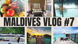 Maldives Travel Vlog Day 7  Grand Water Villa Room Tour, Mocktails, Koko Grill