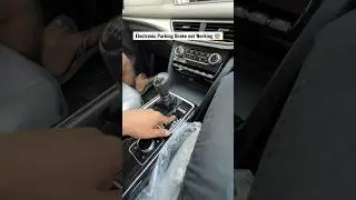 This is how Electronic Parking Brake Works 👌🏼 #shorts