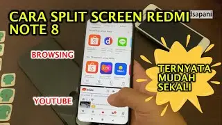 CARA SPLIT SCREEN REDMI NOTE 8, TERNYATA MUDAH!