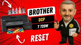 BROTHER INKBENEFIT PLUS DCP-T720W 🖨️ Reset