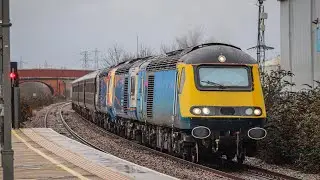 HST convoy! Trains at loughborough 13/01/25