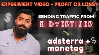 📈 Эксперимент с Bidvertiser &mdash; часть 1💰💡 || Как заработать на Adsterra и Monetag 💼🤑