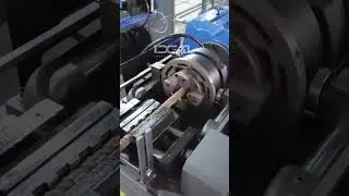 🔩 Our fully automatic rebar threading machine 🛠 gets the job done fast ⚡ and flawlessly 🎯.
