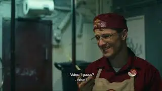 Vigilante Adrian Chase Scene in Peacemaker Season 2 Episode 1