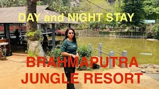 Brahmaputra jungle resort day and night stay and full review #resort #brahmaputra