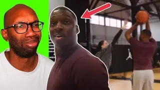 Alex Hitchens affonte un HATER en basket | REACT Basket