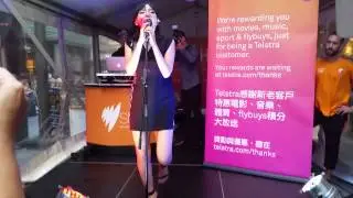 Dami Im - Super Love -  The Square @World Square Sydney 27/02/2015 (Linh Tran's version)