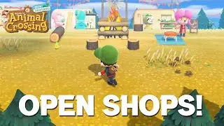 All of Harv's Open Shops in Animal Crossing New Horizons